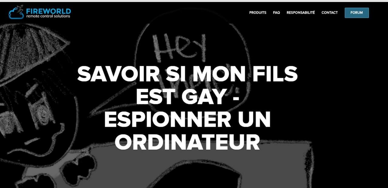 « Savoir si mon fils est gay », l'argument d'un vendeur de logiciels espion